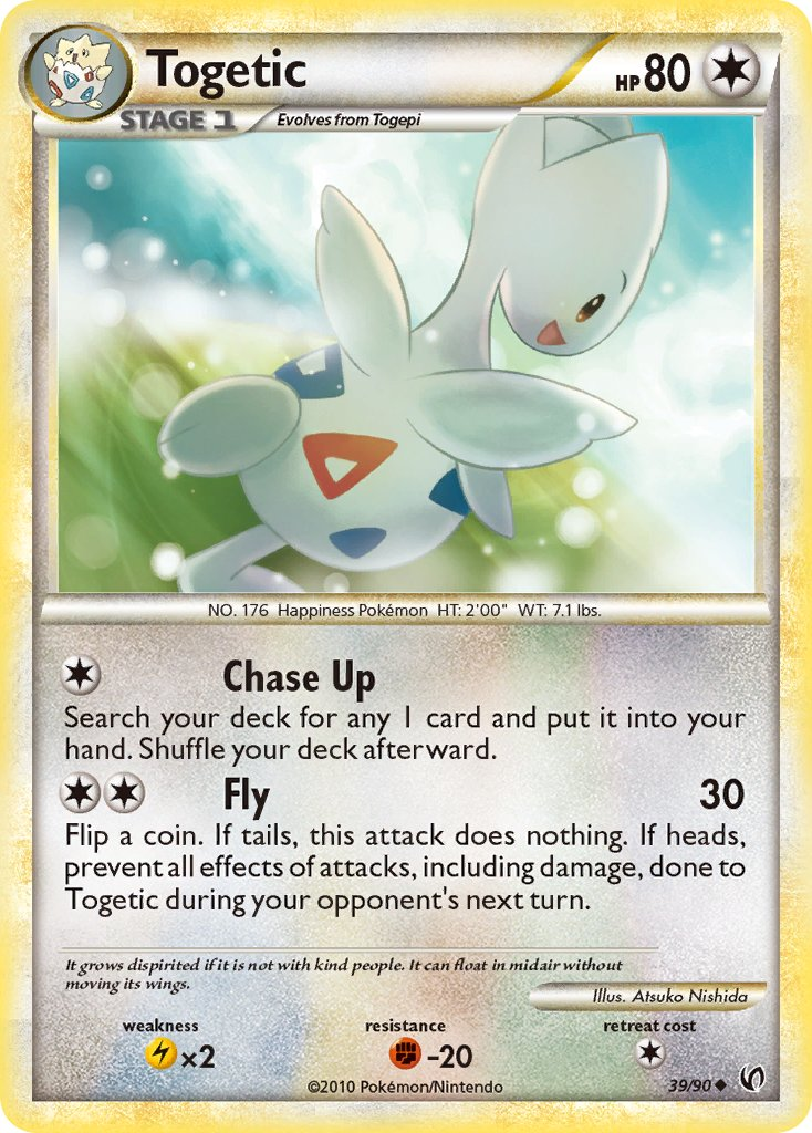 Togetic Pokémon card