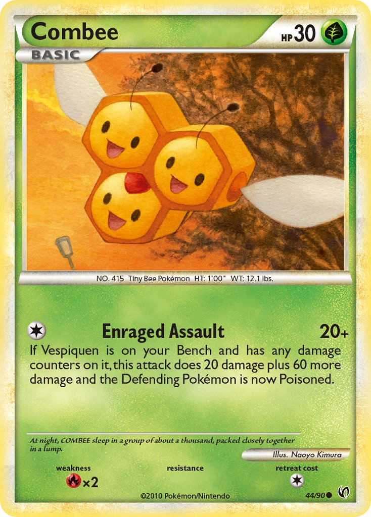 Combee Pokémon card