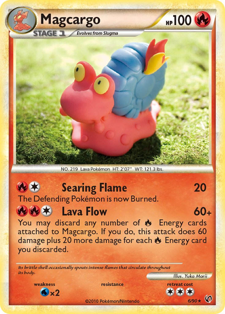 Magcargo Pokémon card