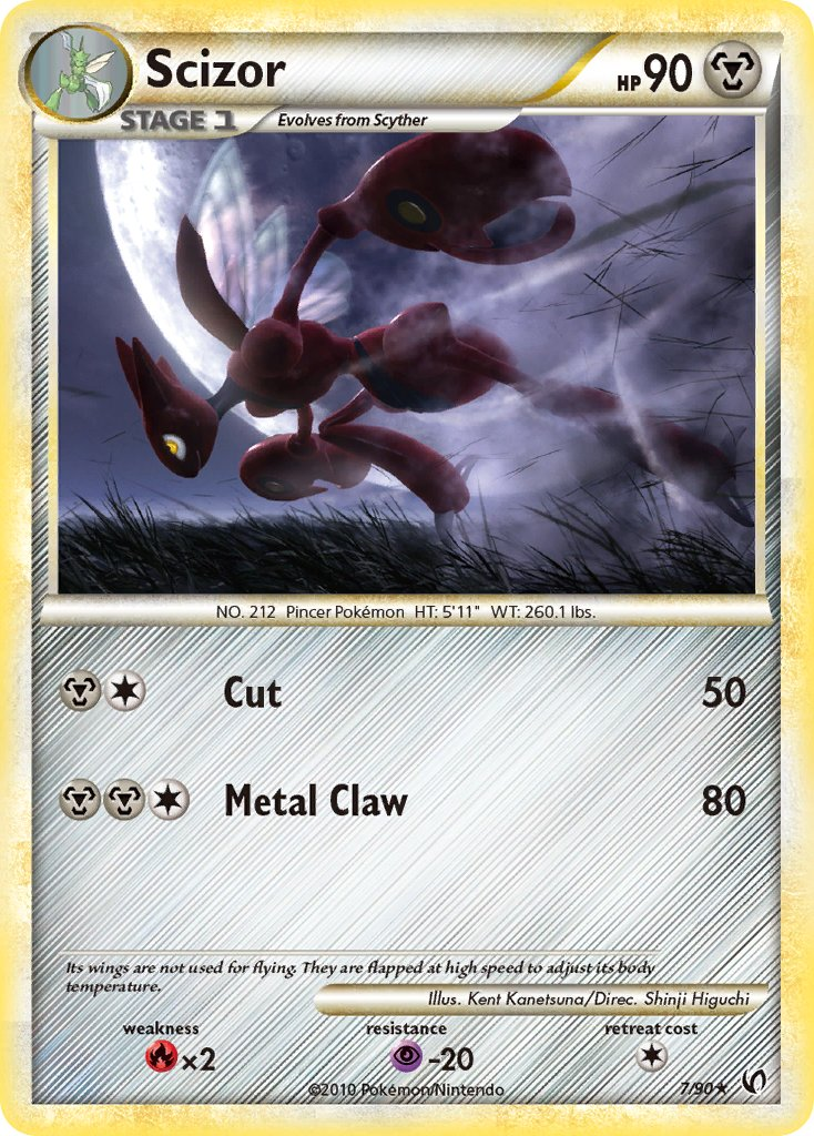 Scizor Pokémon card