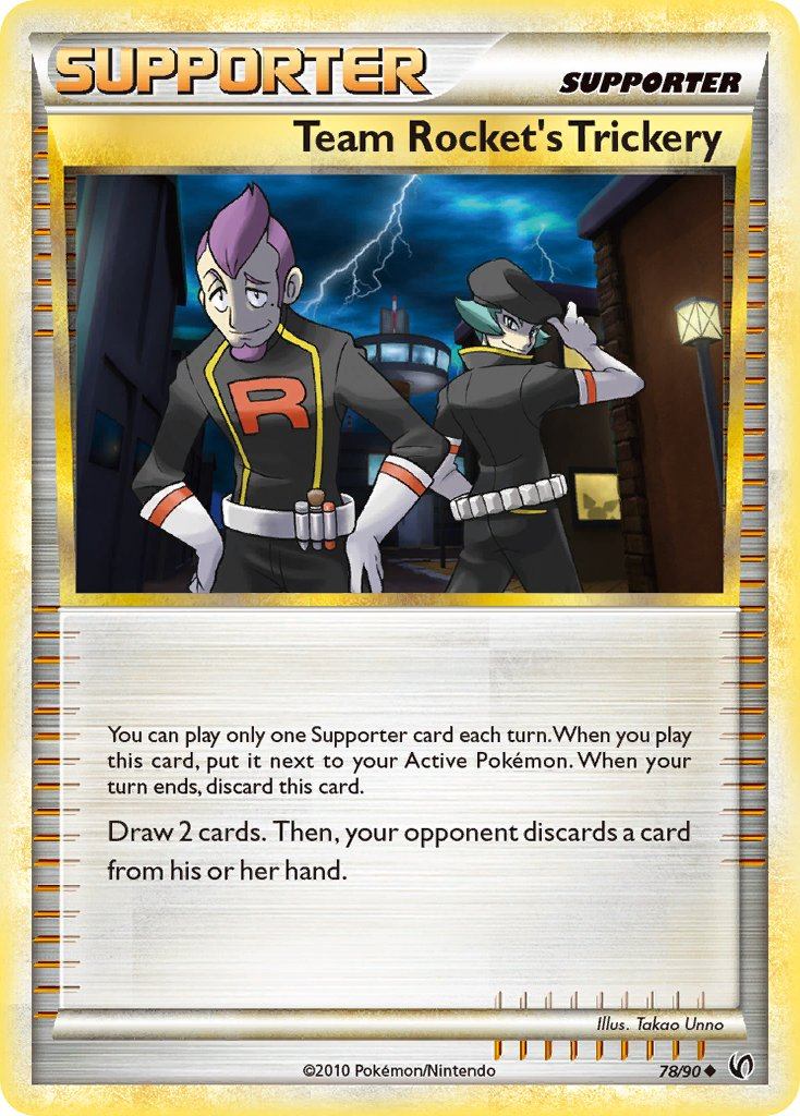 Team Rocket's Trickery Pokémon card