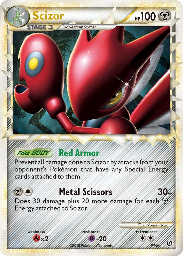 Scizor Pokémon card