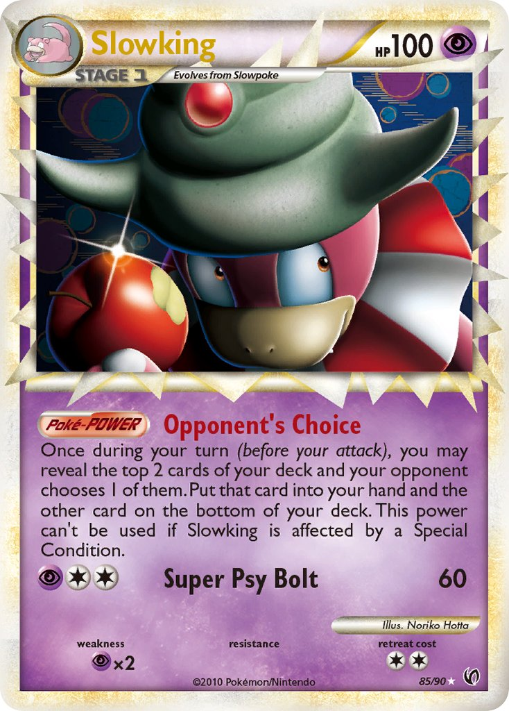 Slowking Pokémon card