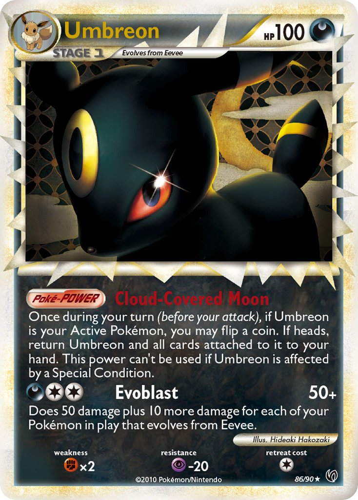 Umbreon Pokémon card