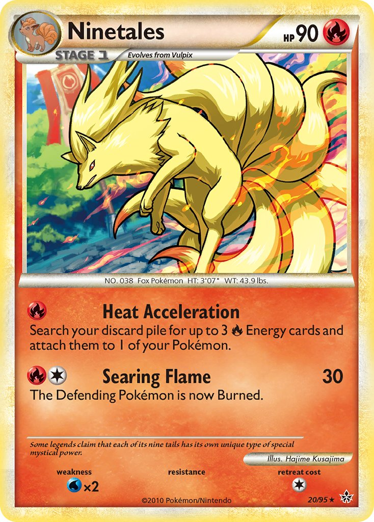 Ninetales Pokémon card