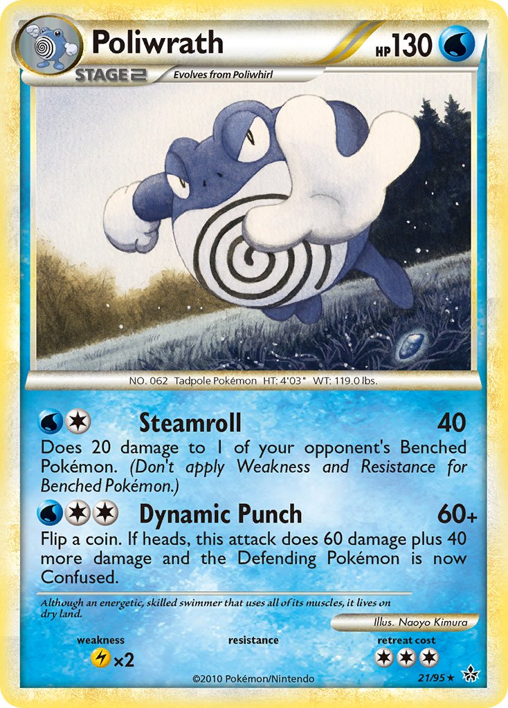 Poliwrath Pokémon card