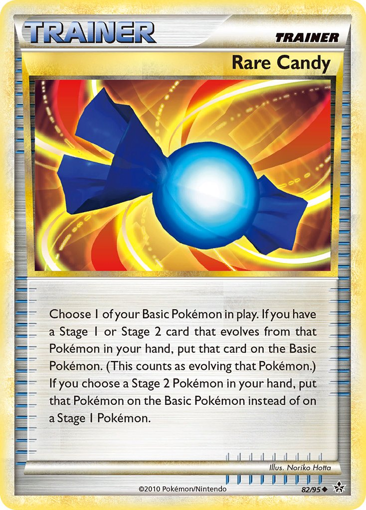 Rare Candy Pokémon card