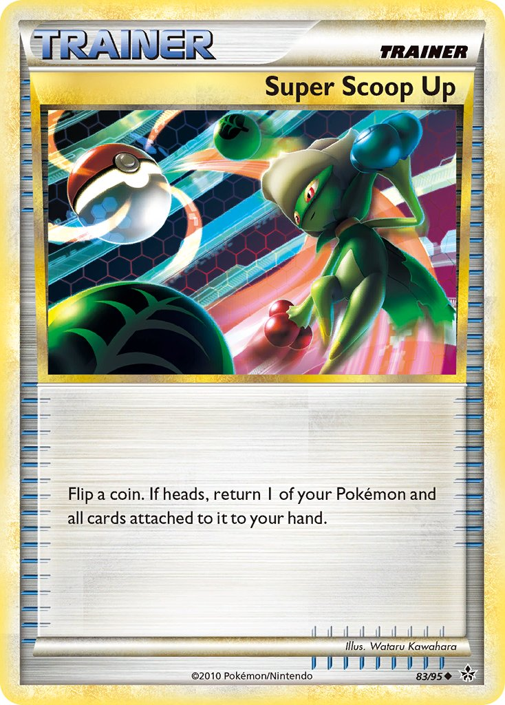 Super Scoop Up Pokémon card