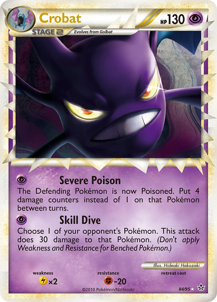 Crobat Pokémon card
