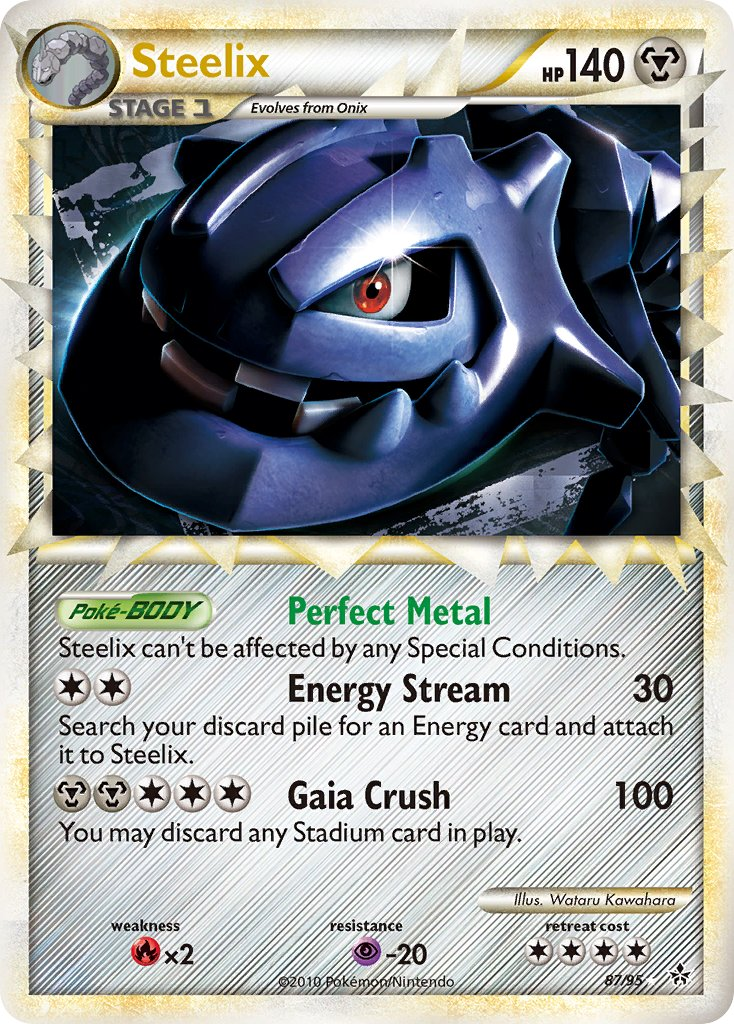 Steelix Pokémon card
