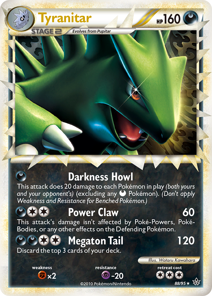 Tyranitar Pokémon card