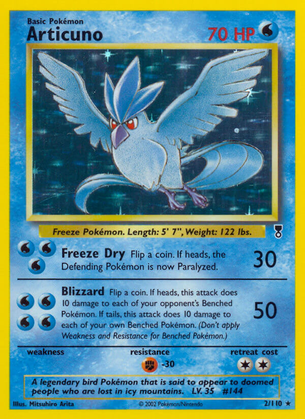 Articuno Pokémon card