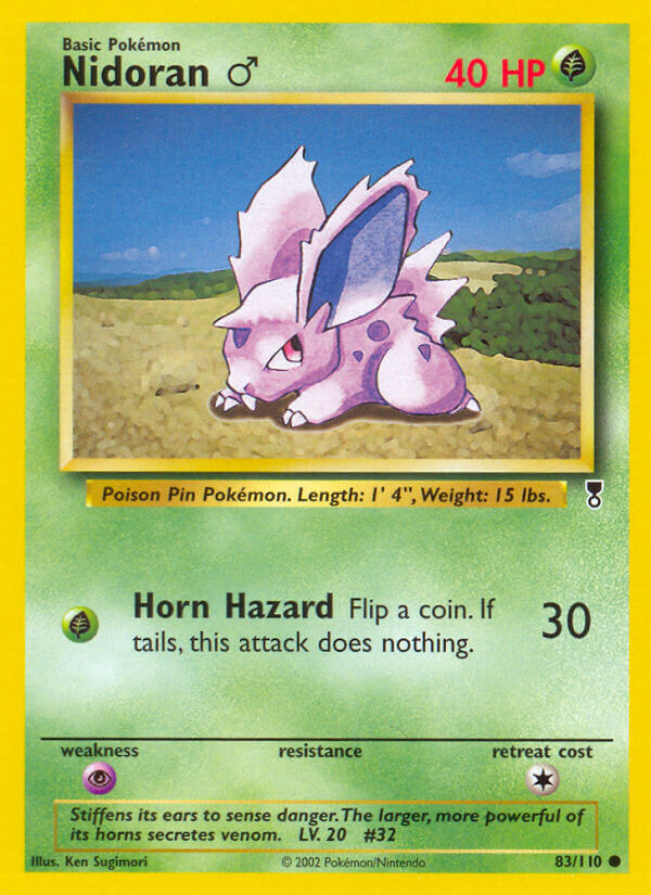 Nidoran♂ Pokémon card