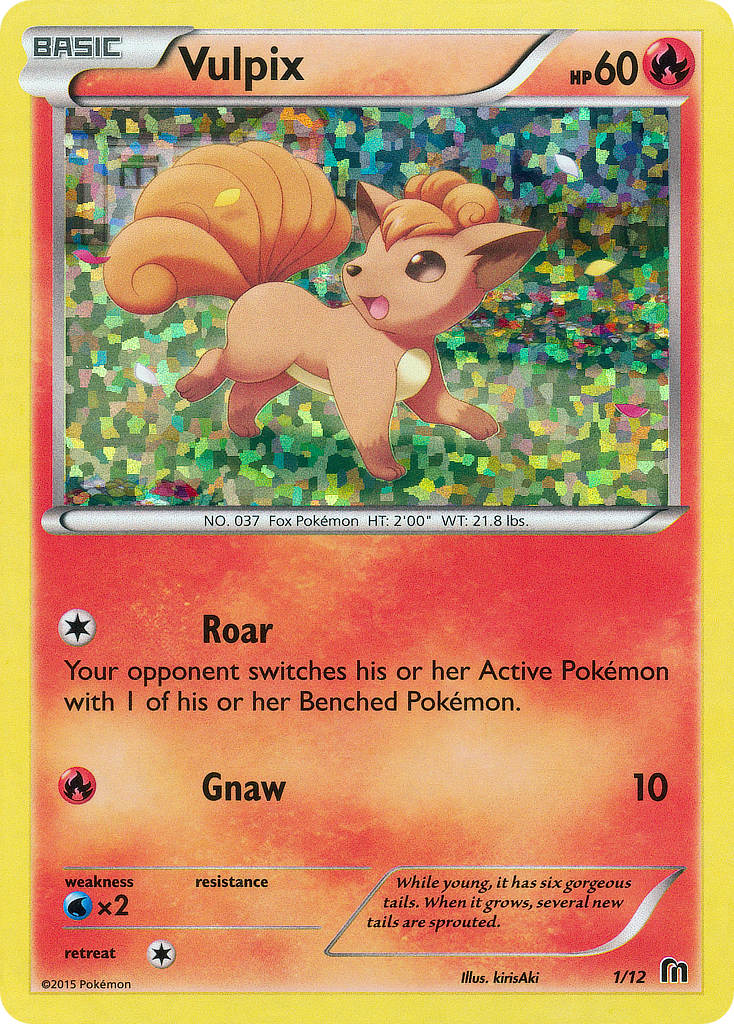 Vulpix Pokémon card