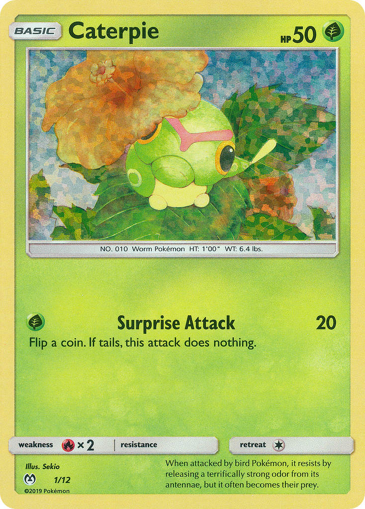 Caterpie Pokémon card