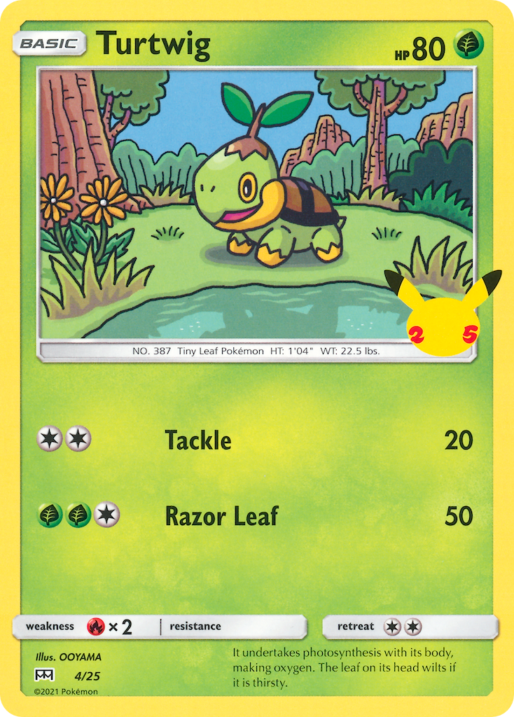 Turtwig Pokémon card