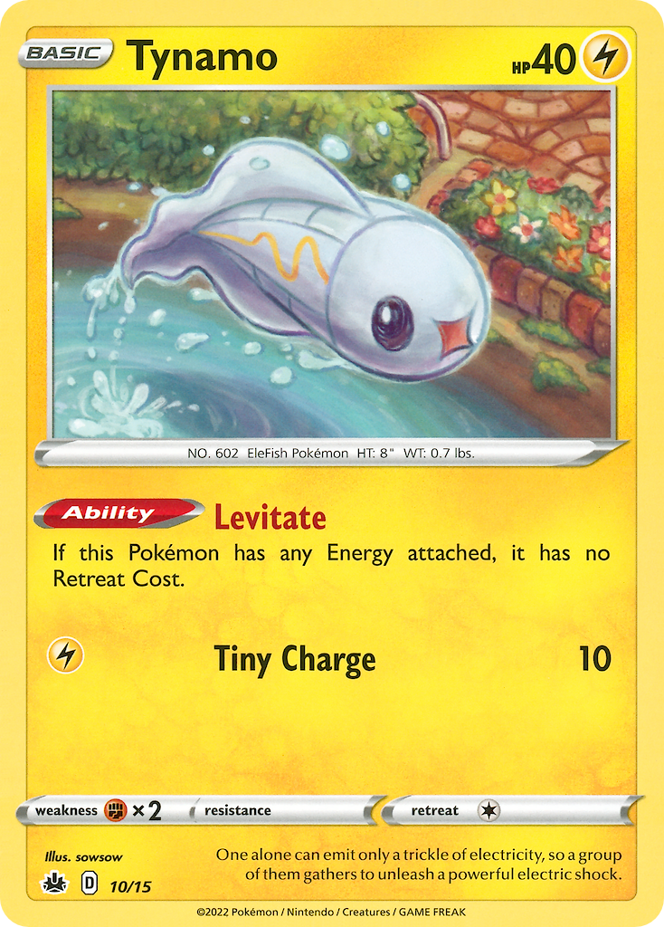 Tynamo Pokémon card