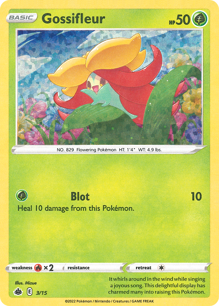 Gossifleur Pokémon card
