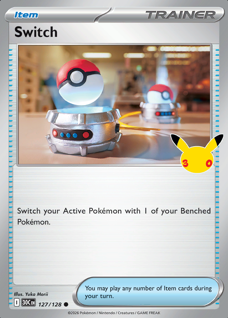 Switch Pokémon card