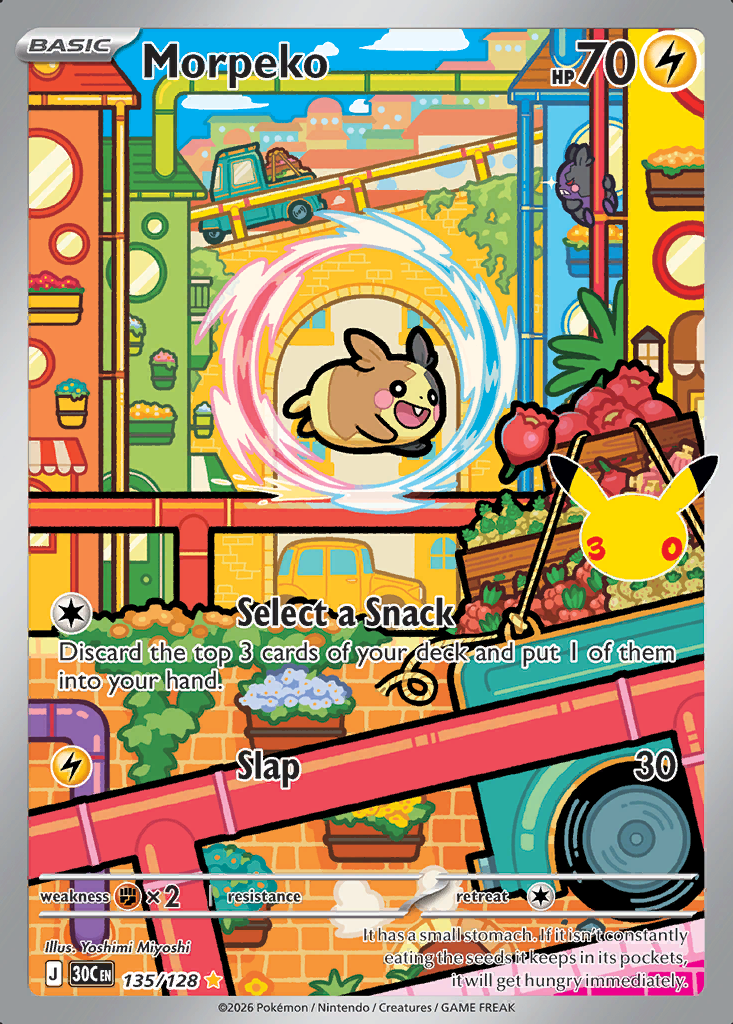 Morpeko Pokémon card