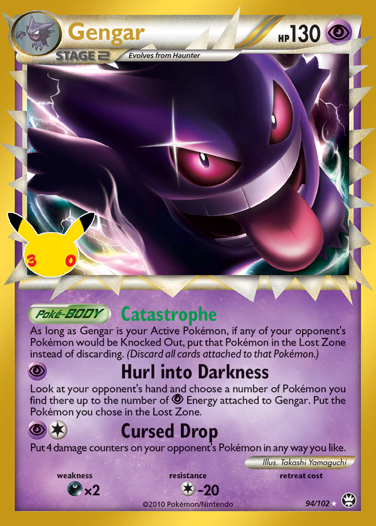 Gengar Pokémon card