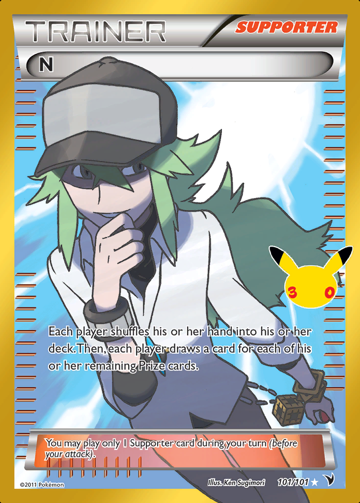 N Pokémon card