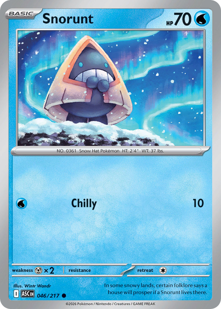 Snorunt Pokémon card
