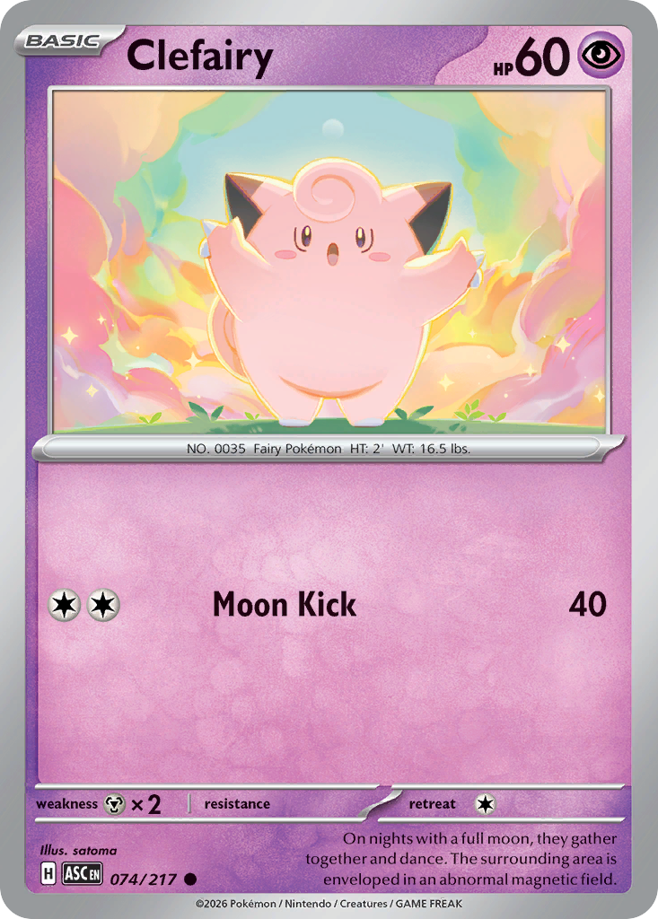 Clefairy Pokémon card
