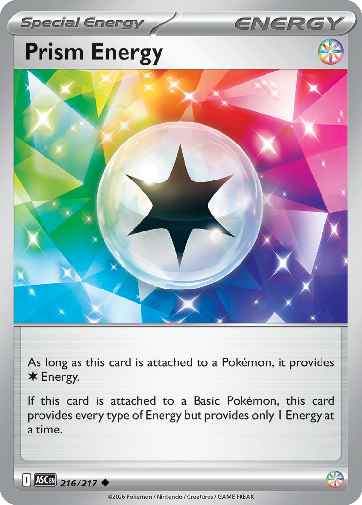 Prism Energy Pokémon card