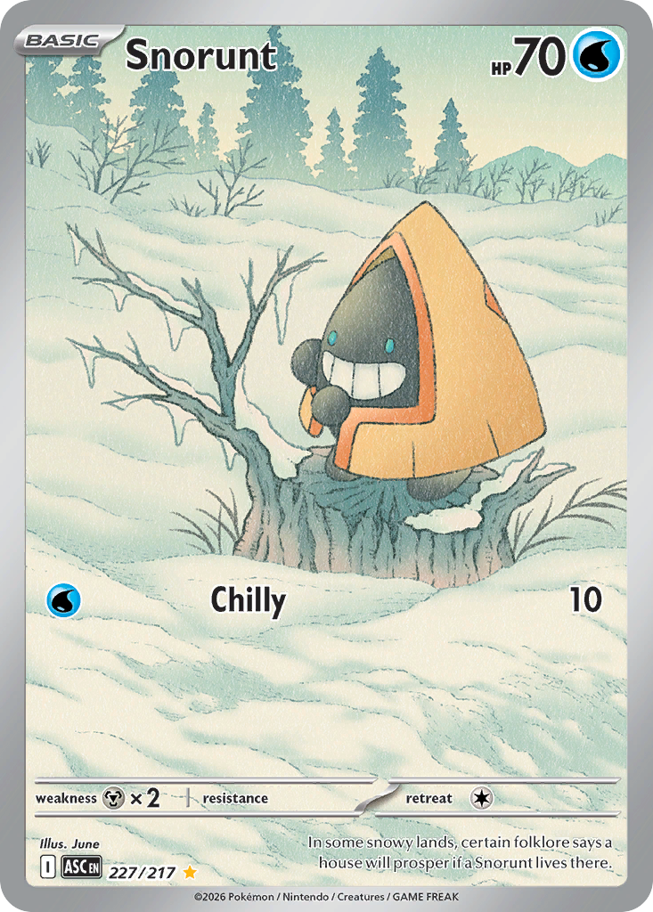 Snorunt Pokémon card