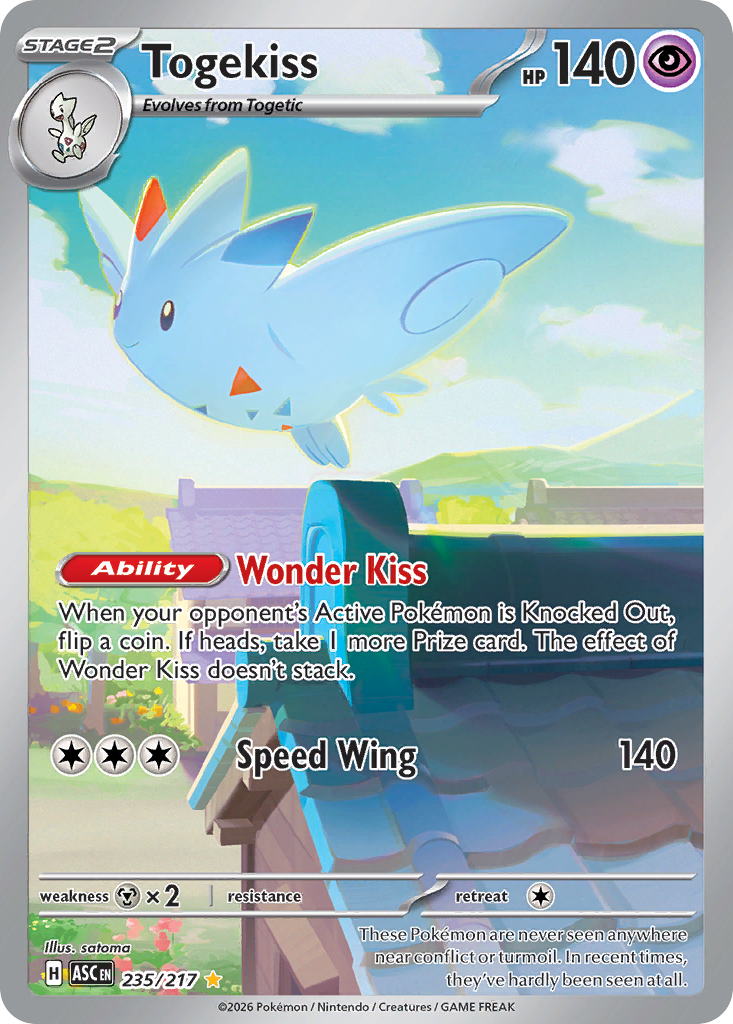Togekiss Pokémon card