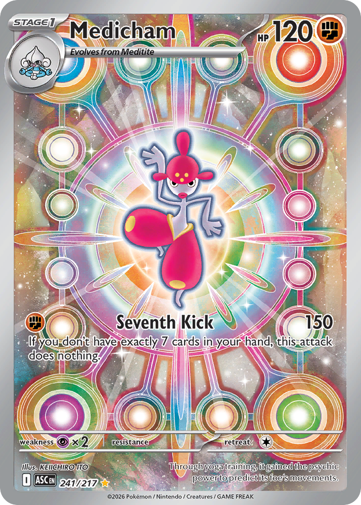 Medicham Pokémon card