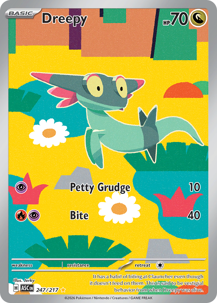 Dreepy Pokémon card