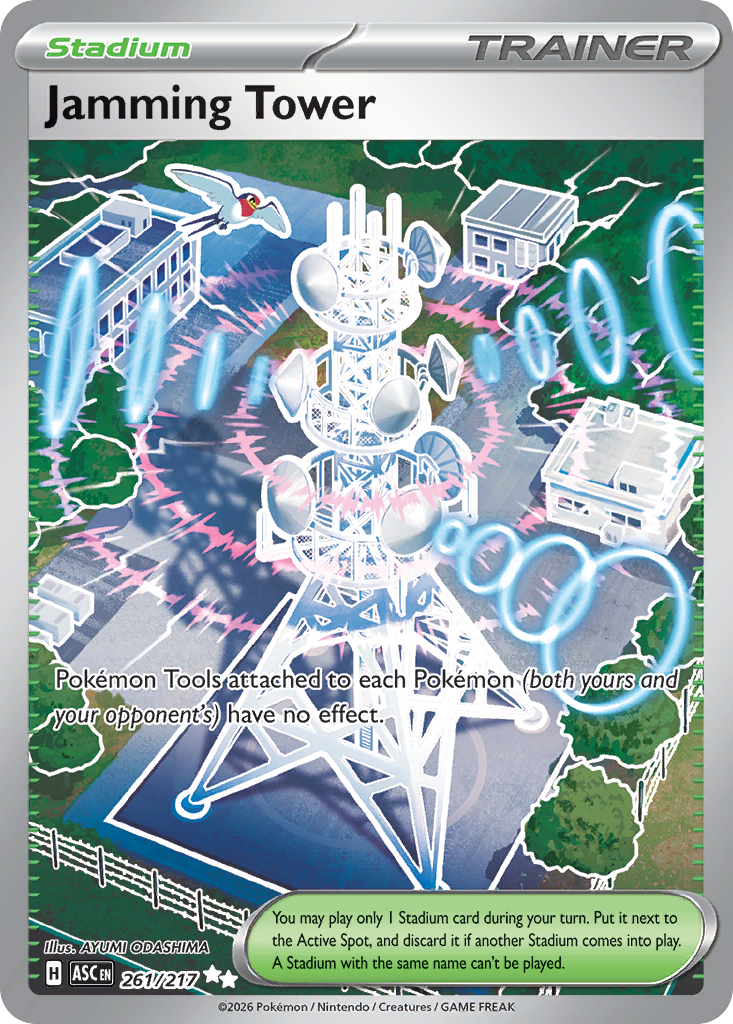 Jamming Tower Pokémon card