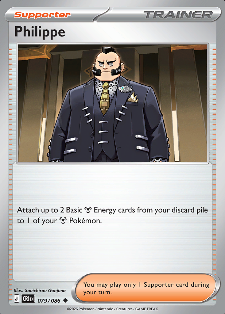 Philippe Pokémon card