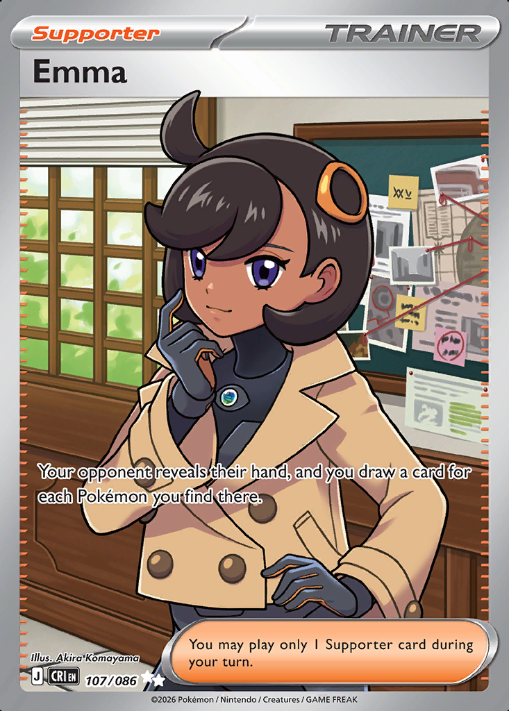 Emma Pokémon card