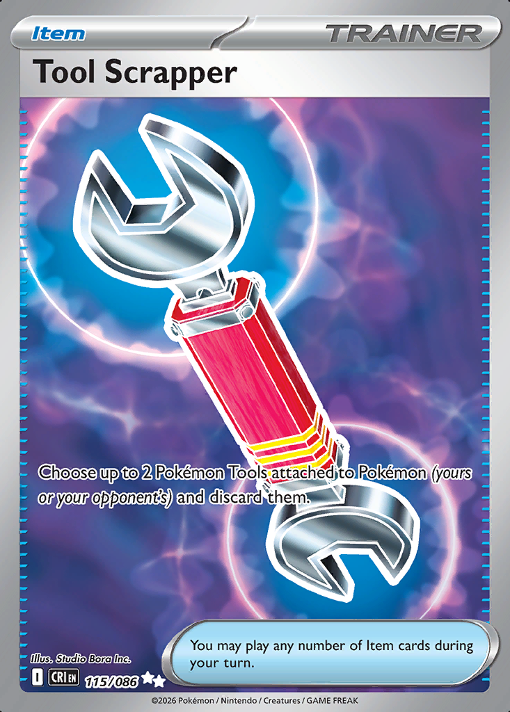 Tool Scrapper Pokémon card