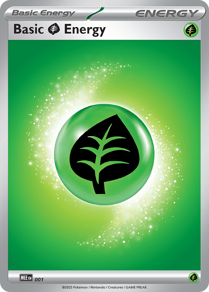 Basic Grass Energy Pokémon card