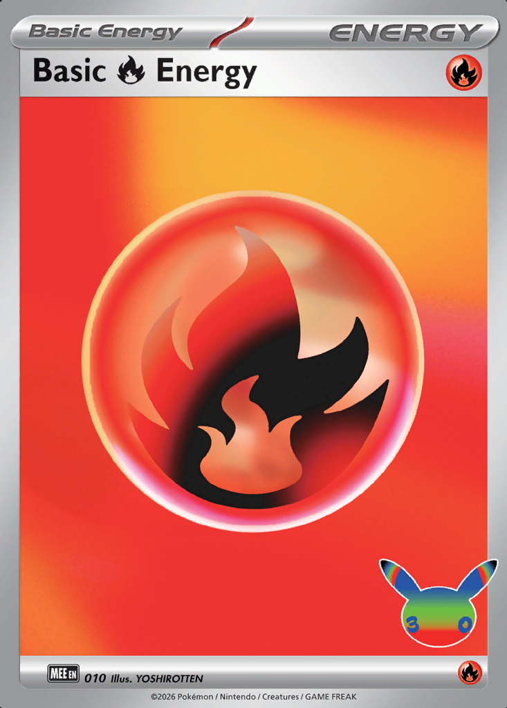 Basic Fire Energy Pokémon card