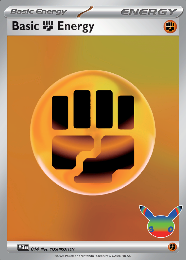 Basic Fighting Energy Pokémon card