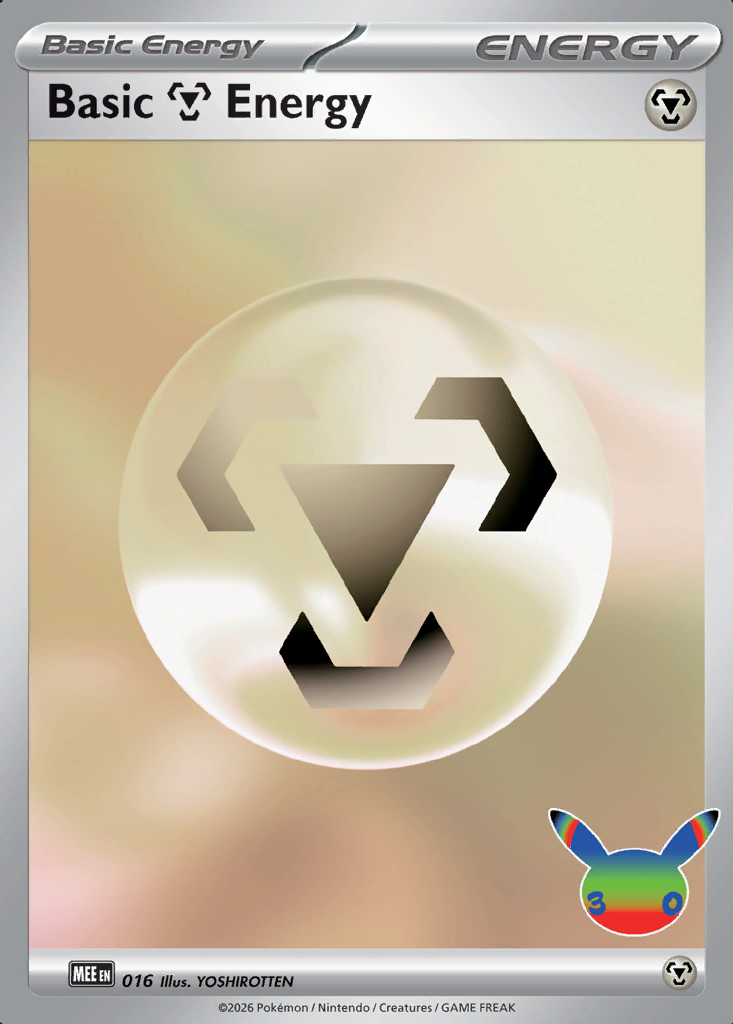 Basic Metal Energy Pokémon card