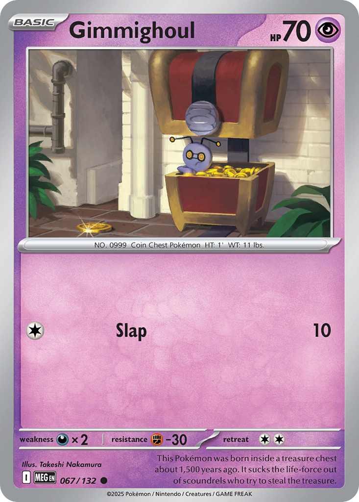 Gimmighoul Pokémon card