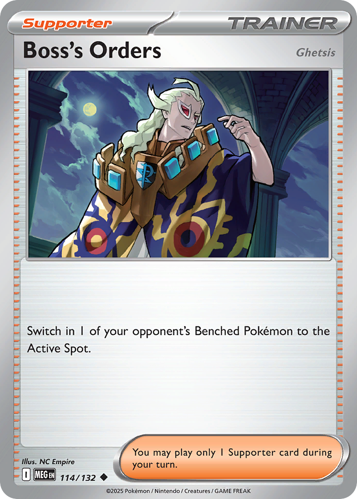 Boss's Orders [Ghetsis] Pokémon card
