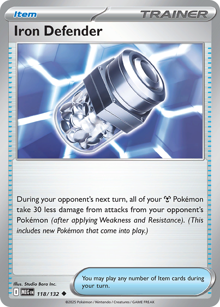 Iron Defender Pokémon card