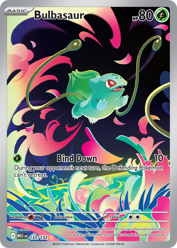Bulbasaur Pokémon card