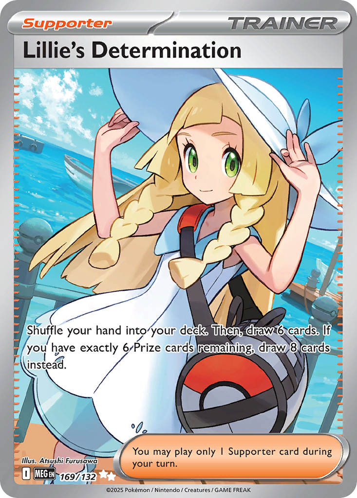 Lillie's Determination Pokémon card