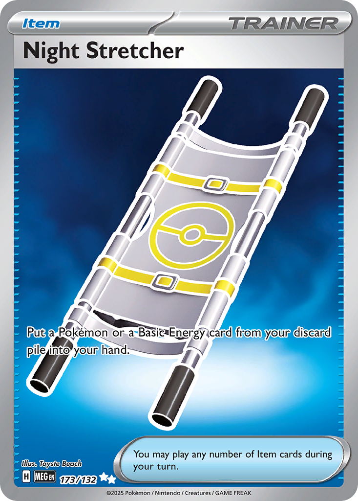 Night Stretcher Pokémon card