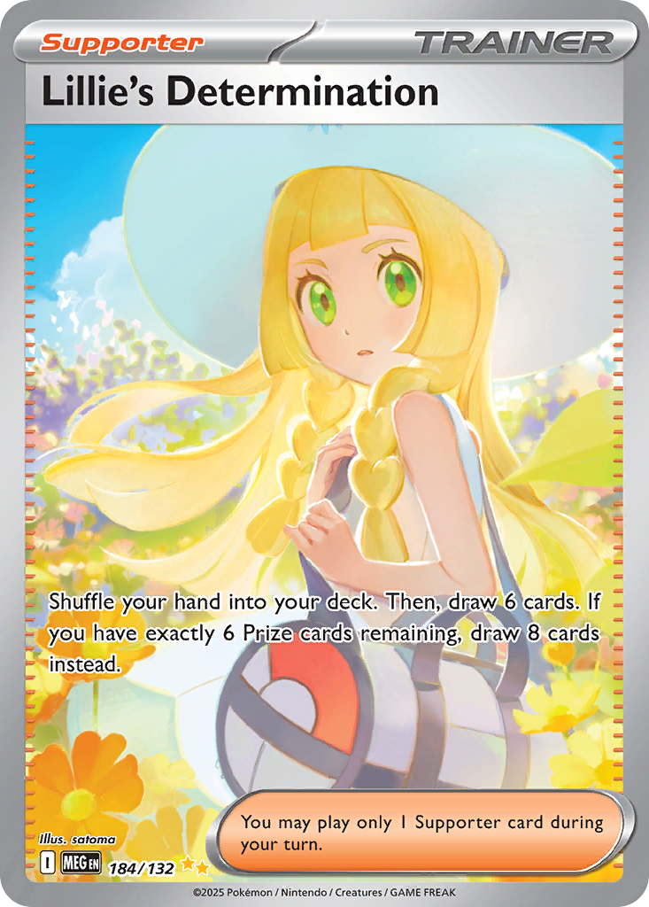 Lillie's Determination Pokémon card
