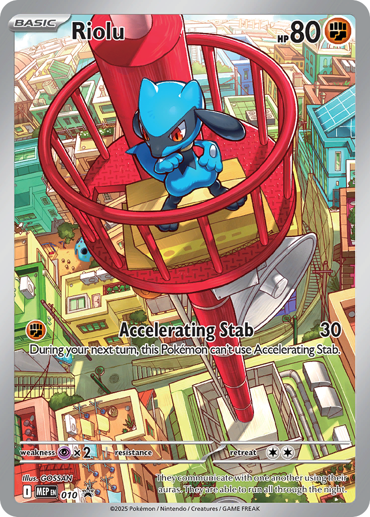 Riolu Pokémon card