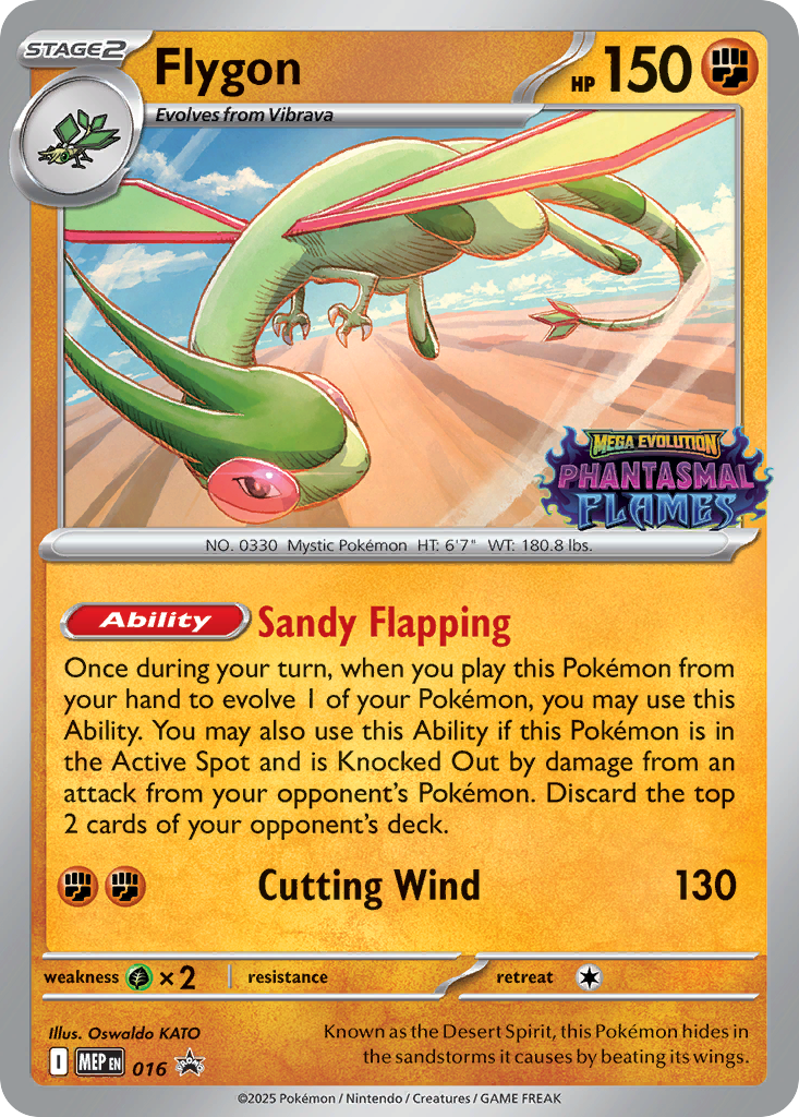 Flygon Pokémon card